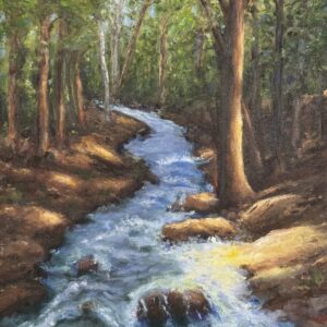 Enclosed is 11x14 painting